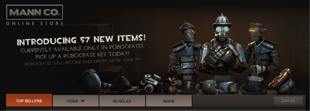 Steam Essay Team Fortress 2 Mann Co. Monetisation Mechanism